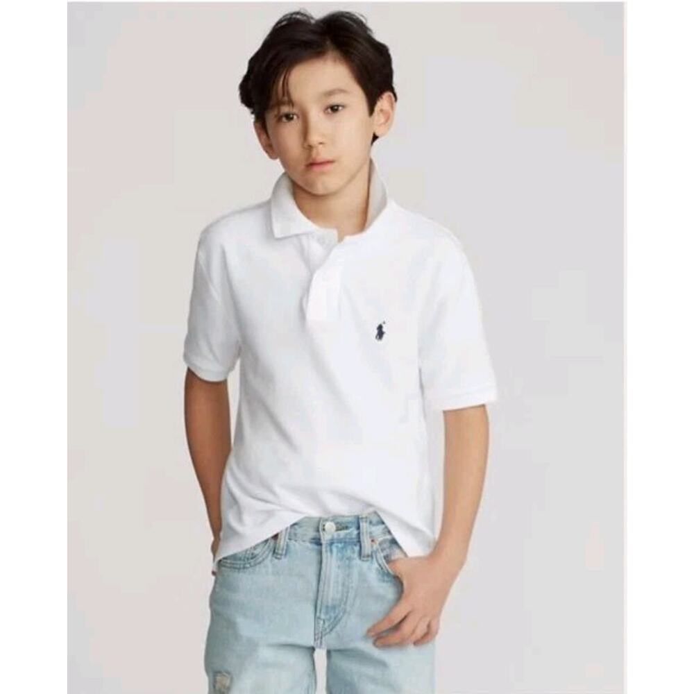 Polo by Ralph Lauren White Short Sleeve Polo Shirt